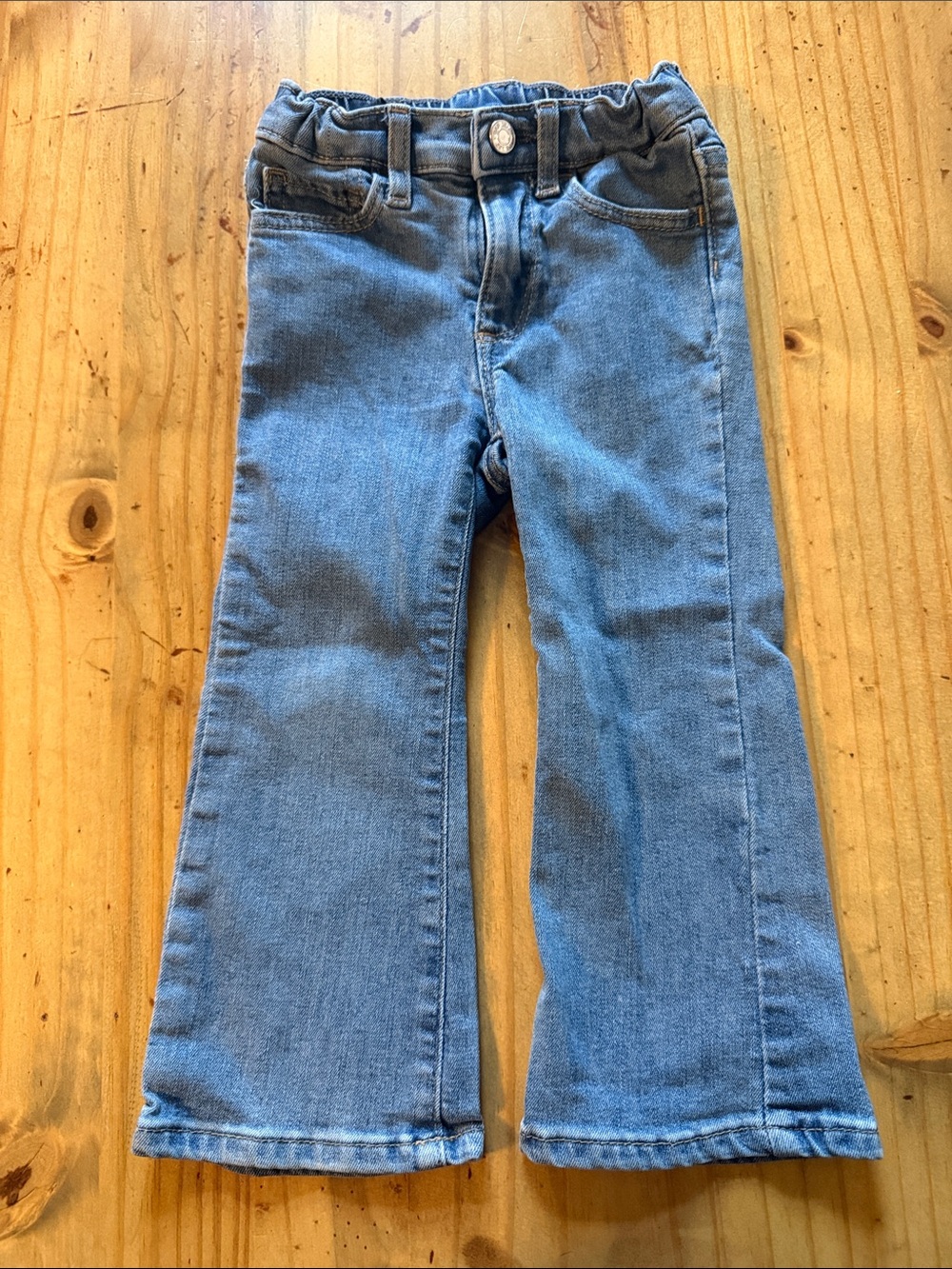 Gap Toddler Blue Denim Flared Jeans